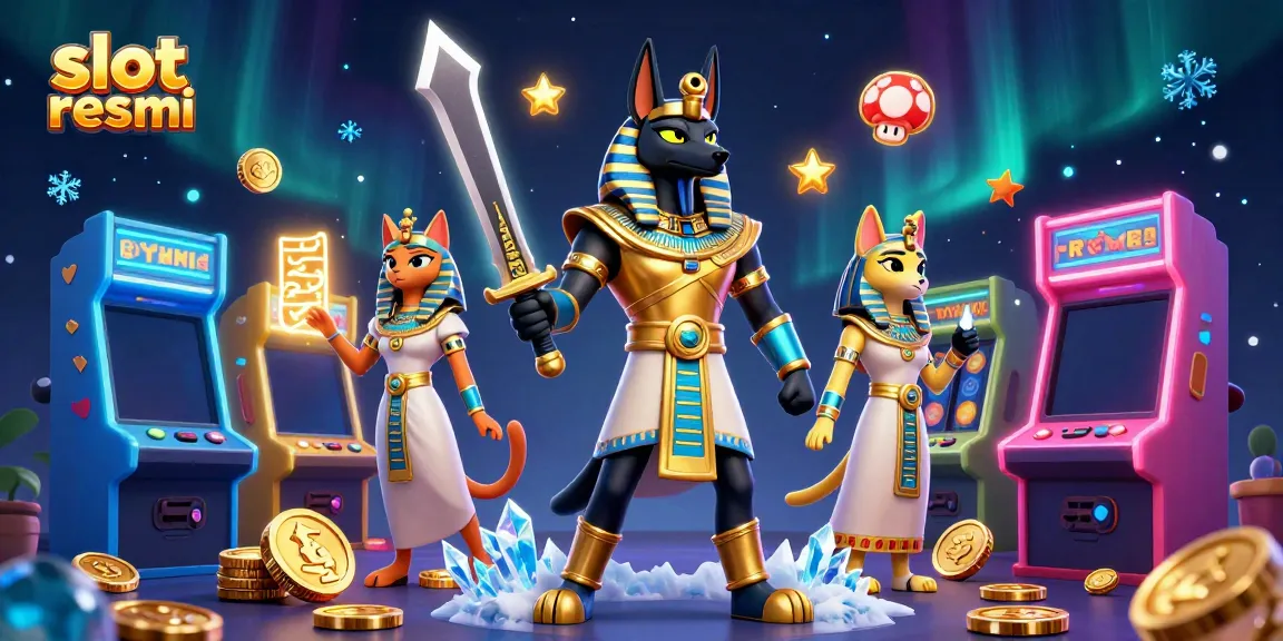 Spin the reels with slot resmi's vibrant casino adventure featuring an Egyptian theme.