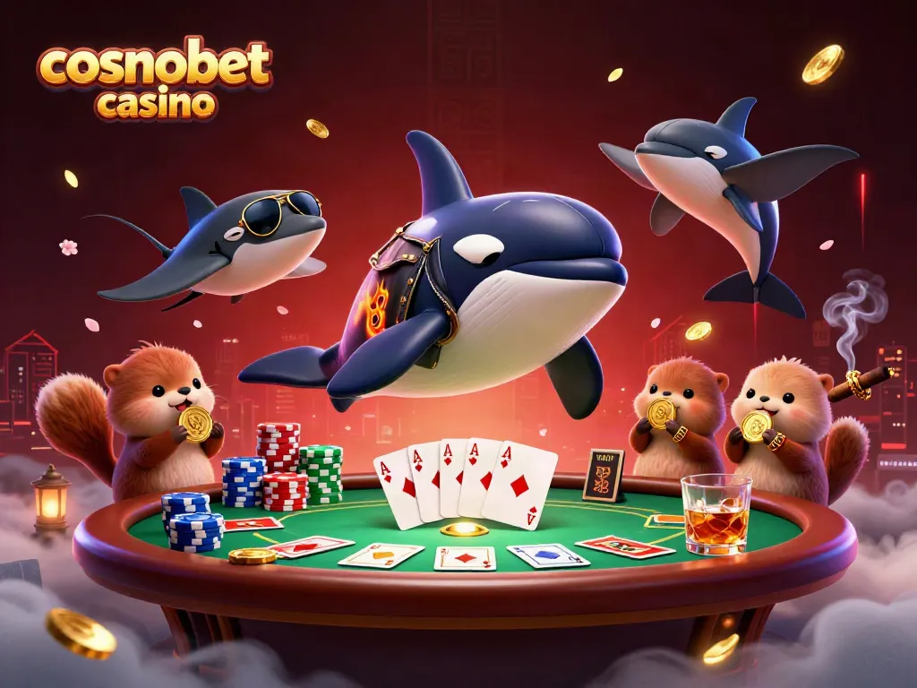Engage with exciting gameplay at cosmobet casino featuring unique sea-themed characters.