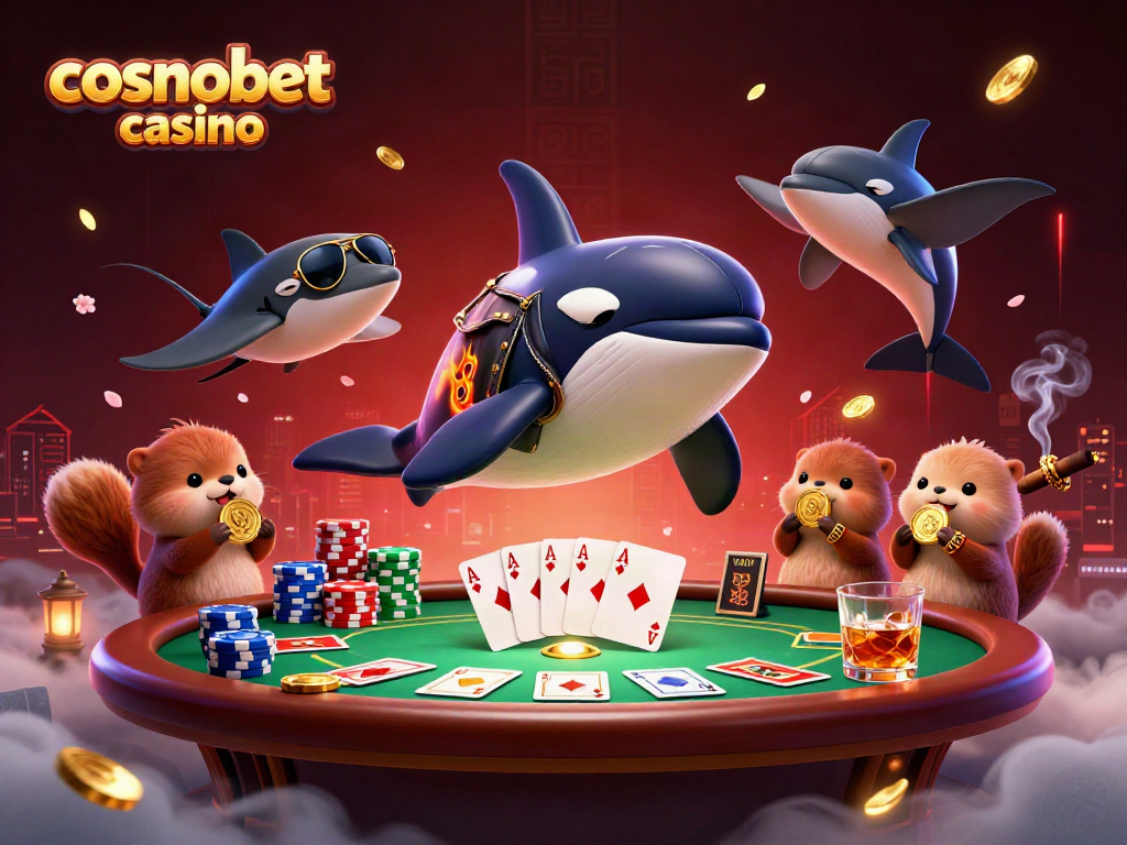 Engage with exciting gameplay at cosmobet casino featuring unique sea-themed characters.