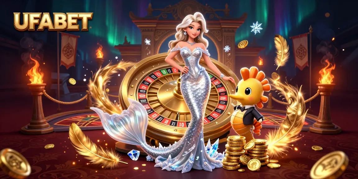 Experience the thrill of UFABET with stunning visual elements and vibrant casino action.