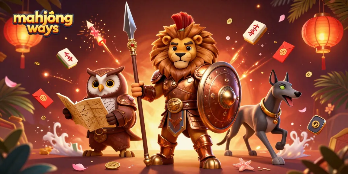 Engage with mahjong ways in a vibrant casino scene filled with immersive game elements.